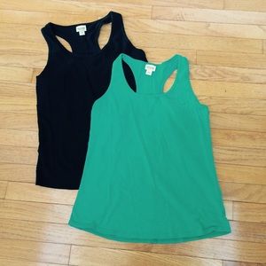 Racer back workout tanks